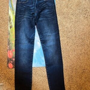 Abercrombie & Fitch Men's Deep Indigo Skinny Jeans